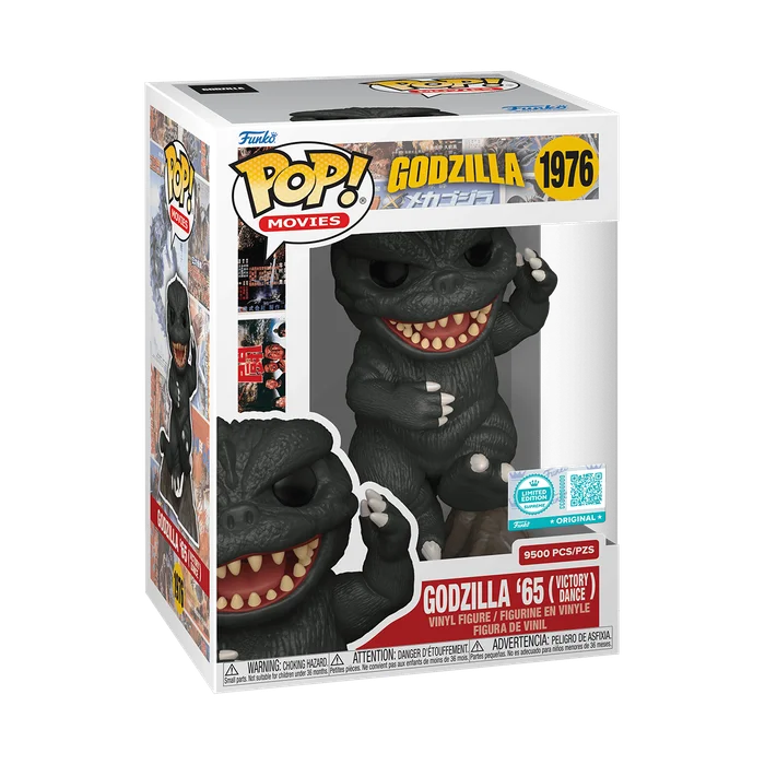 Godzilla '65 (Victory Dance) #1976 Funko Pop from Godzilla