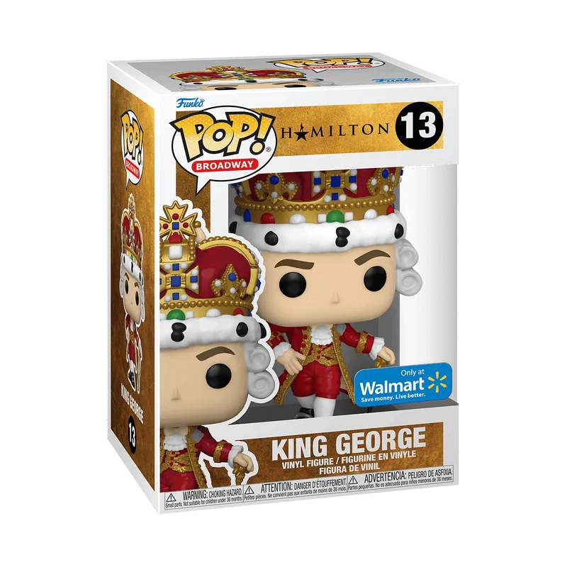 King George #13 Funko Pop from Hamilton