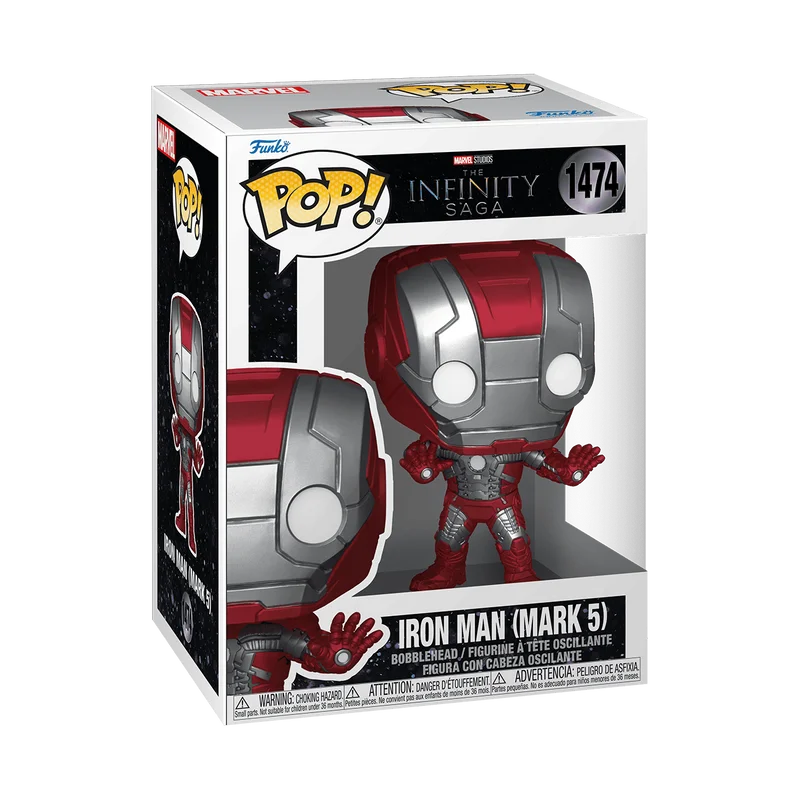 Iron Man (Mark 5) #1474 Funko Pop from The Infinity Saga