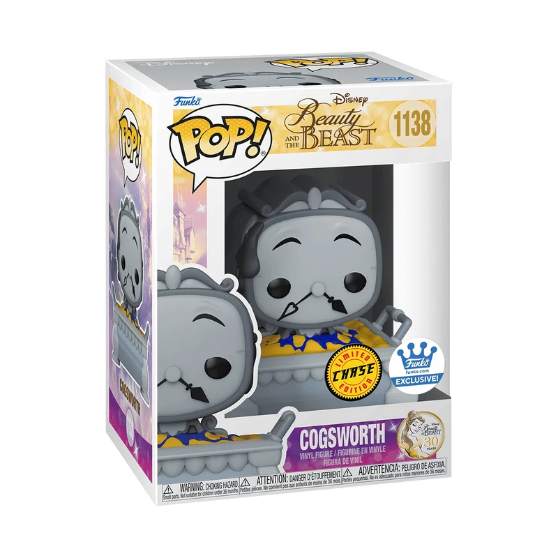 Cogsworth #1138 Funko Pop from Disney