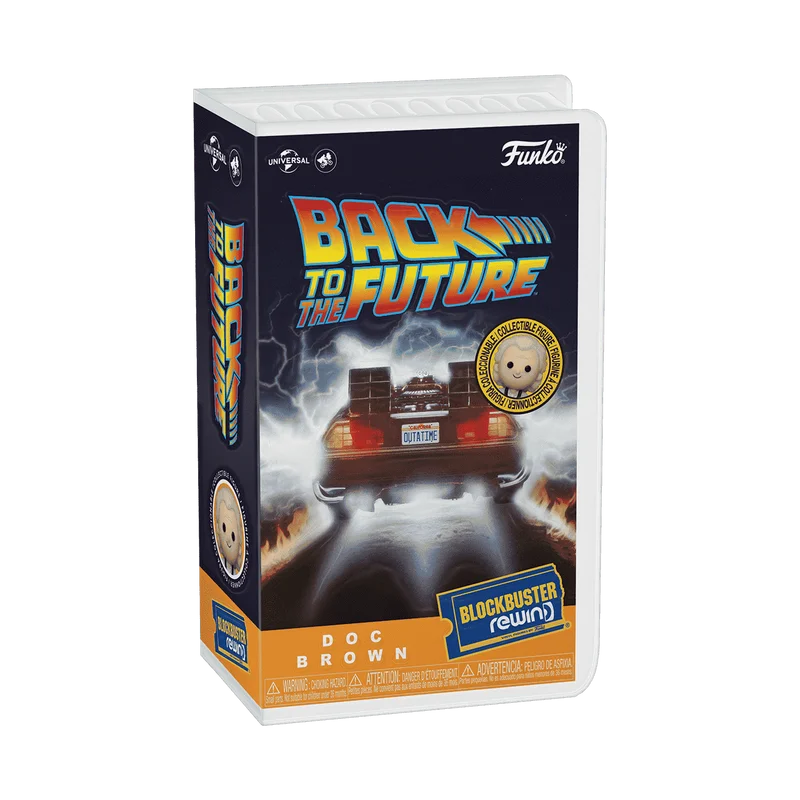 Doc Brown Funko Pop from Back to the Future