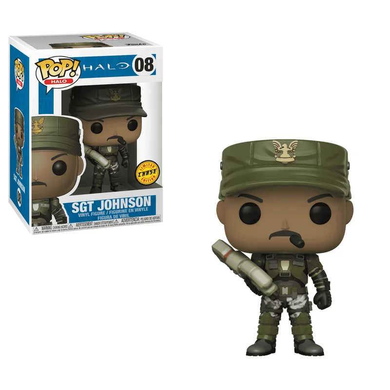 Sgt Johnson #08 Funko Pop from Halo