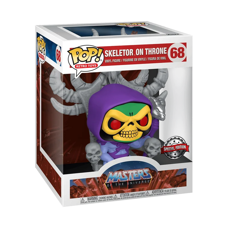 Skeletor On Throne #68 Funko Pop from Masters of the Universe
