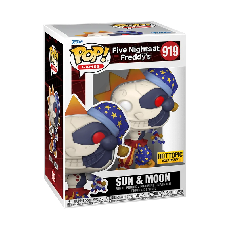 Sun & Moon #919 Funko Pop from Five Nights at Freddy's