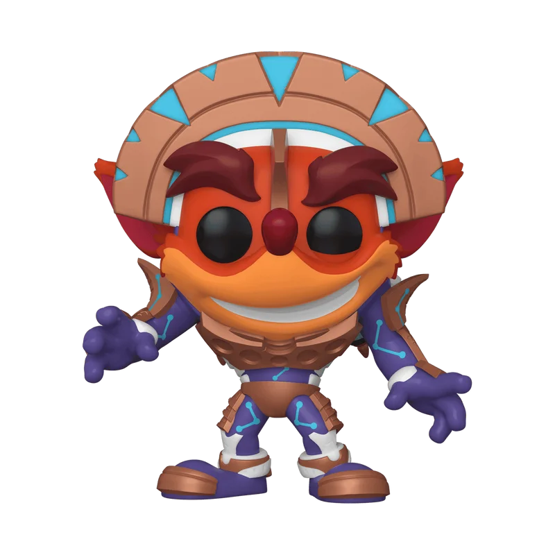 Crash Bandicoot In Mask Armor #841 Funko Pop from Crash Bandicoot