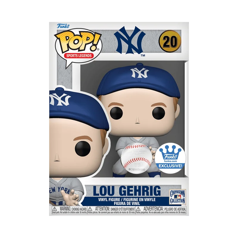 Lou Gehrig #20 Funko Pop from Yankees