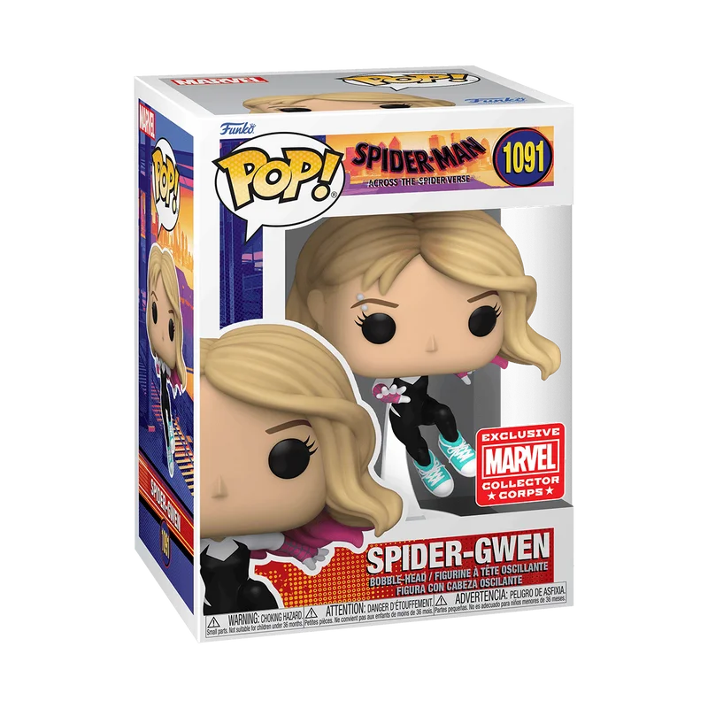 Spider-Gwen #1091 Funko Pop from Spider-Man Across the Spiderverse
