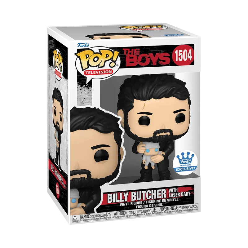 Billy Butcher with Laser Baby #1504 Funko Pop from The Boys