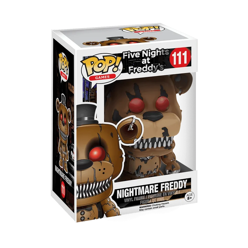 Nightmare Freddy #111 Funko Pop from Five Nights at Freddy's