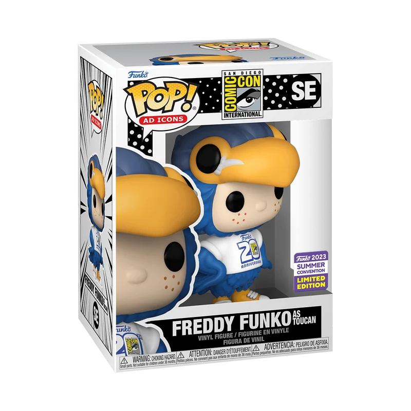 Freddy Funko as Toucan #SE Funko Pop from Freddy Funko