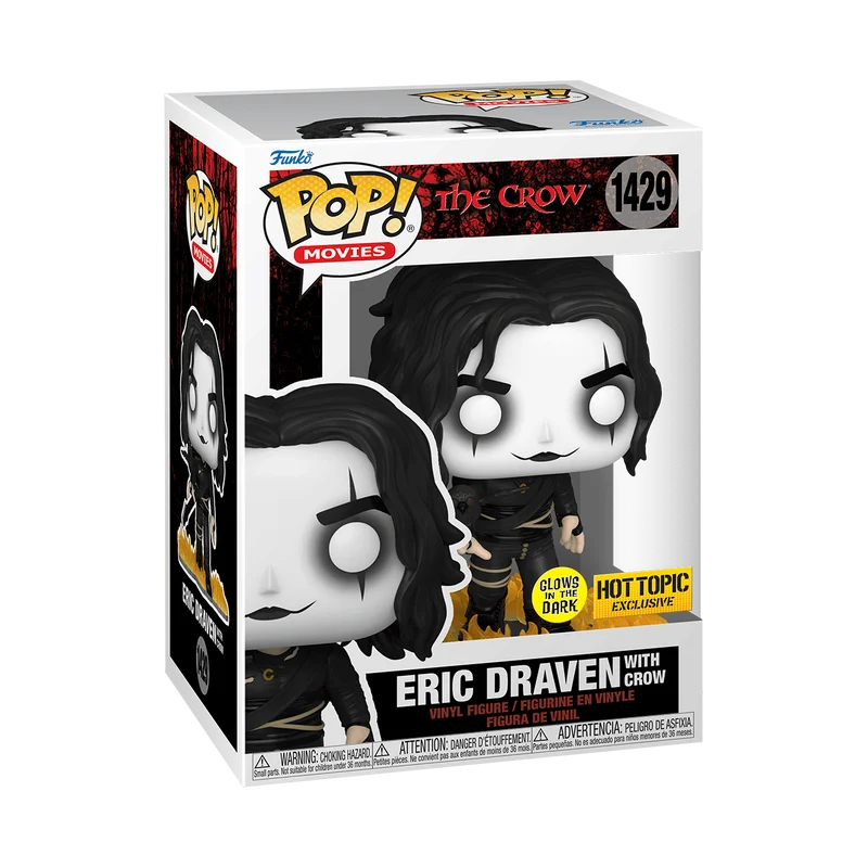 Eric Draven with Crow #1429 Funko Pop from The Crow