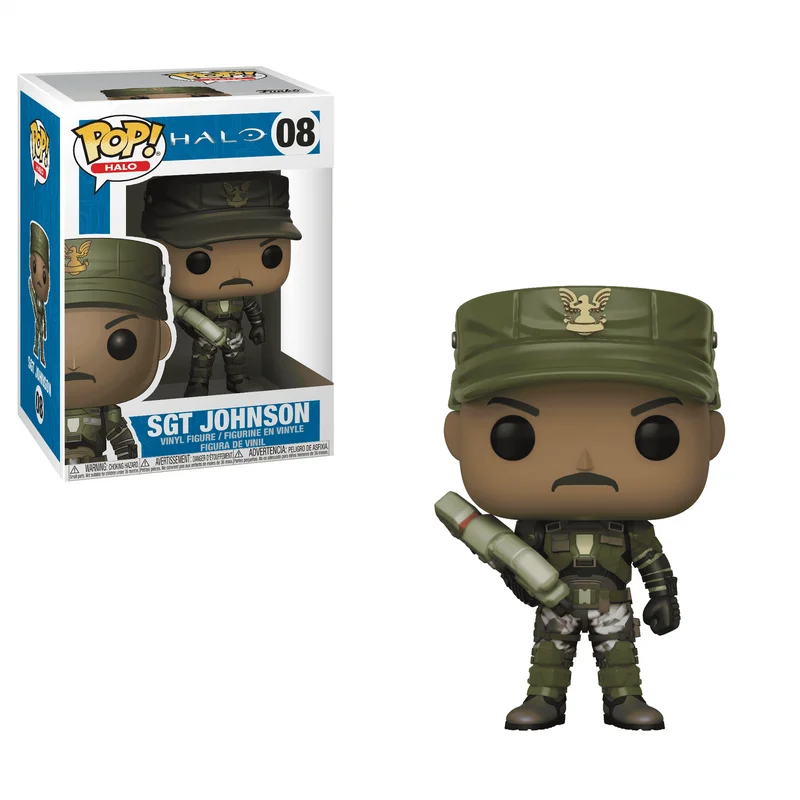 Sgt Johnson #08 Funko Pop from Halo