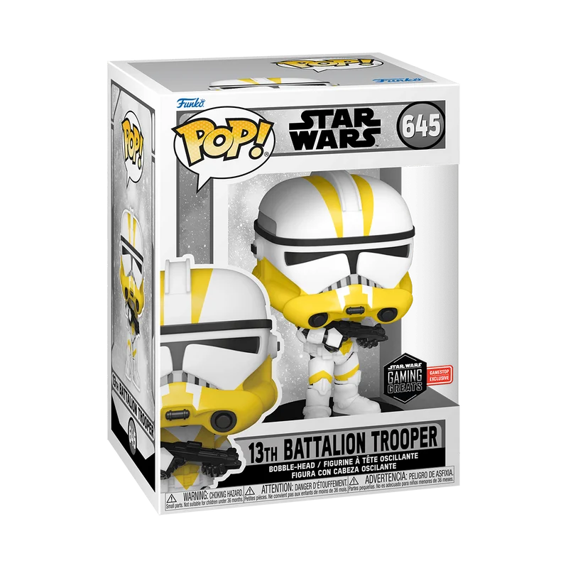 13th Battalion Trooper #645 Funko Pop from Star Wars