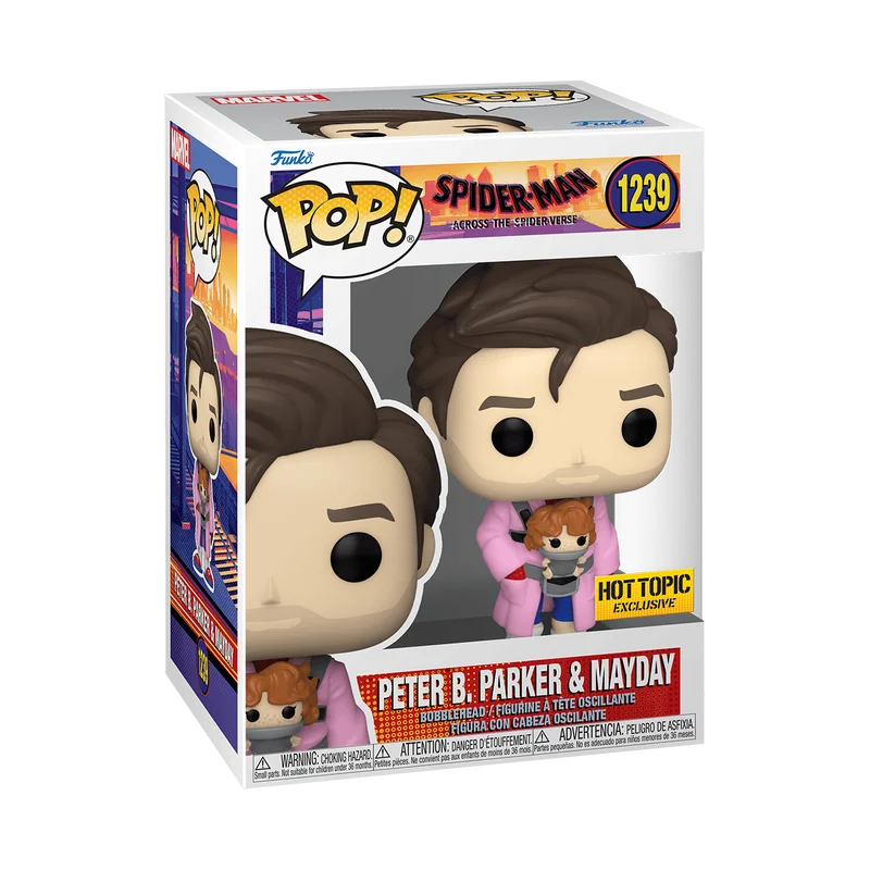 Peter B. Parker & Mayday #1239 Funko Pop from Spider-Man Across the Spider Verse