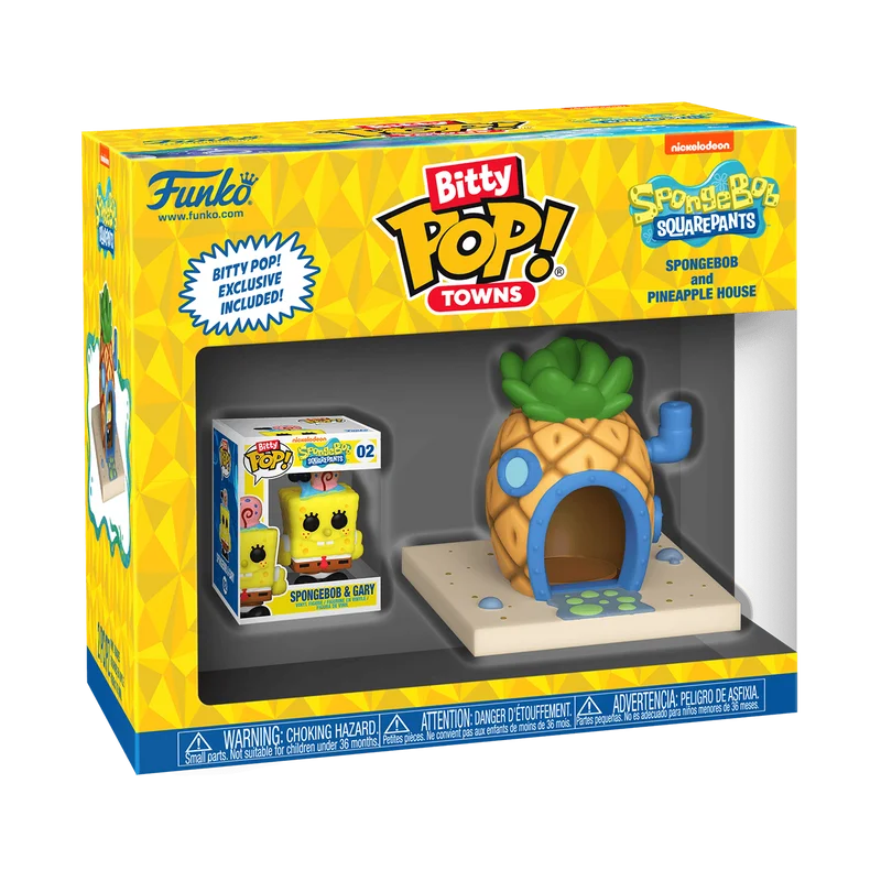 SpongeBob and Pineapple House Funko Pop from Spongebob Squarepants