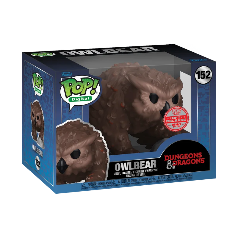 Owlbear #152 Funko Pop from Dungeons & Dragons