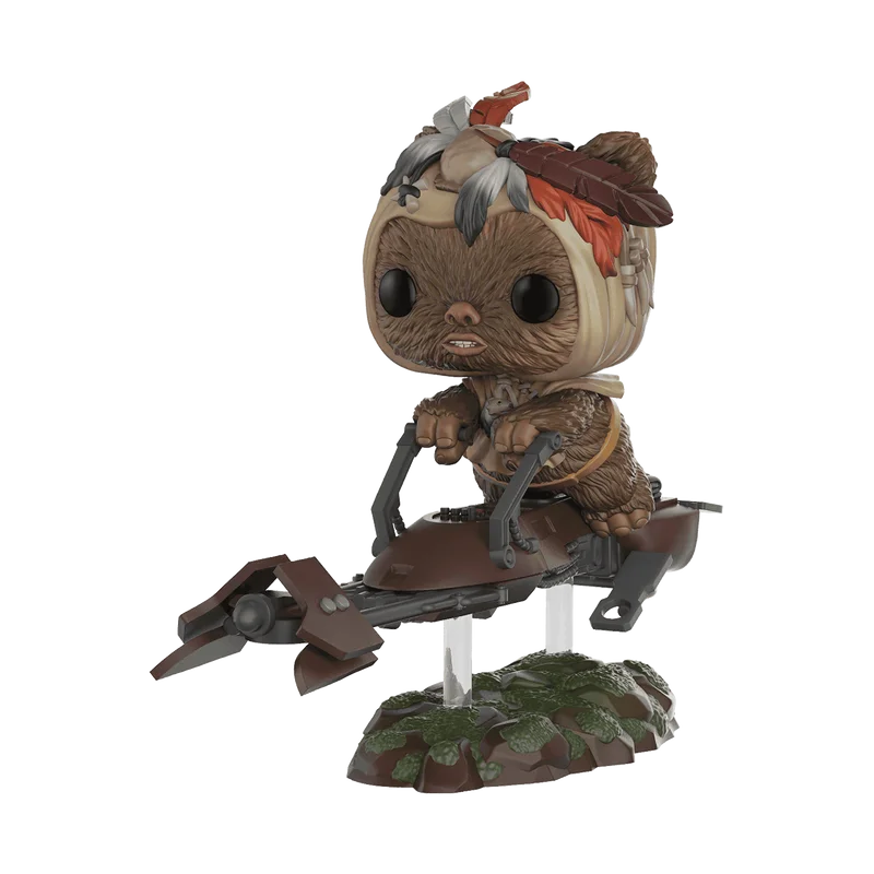 Ewok With Speeder Bike #258 Funko Pop from Star Wars
