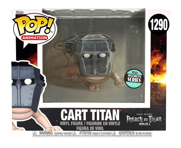 Cart Titan #1290 Funko Pop from Attack on Titan