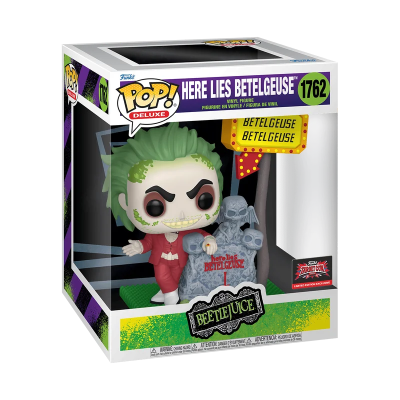 Here Lies Betelgeuse #1762 Funko Pop from Beetlejuice