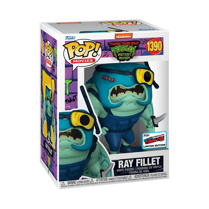 Ray Fillet #1390 Funko Pop from Teenage Mutant Ninja Turtles