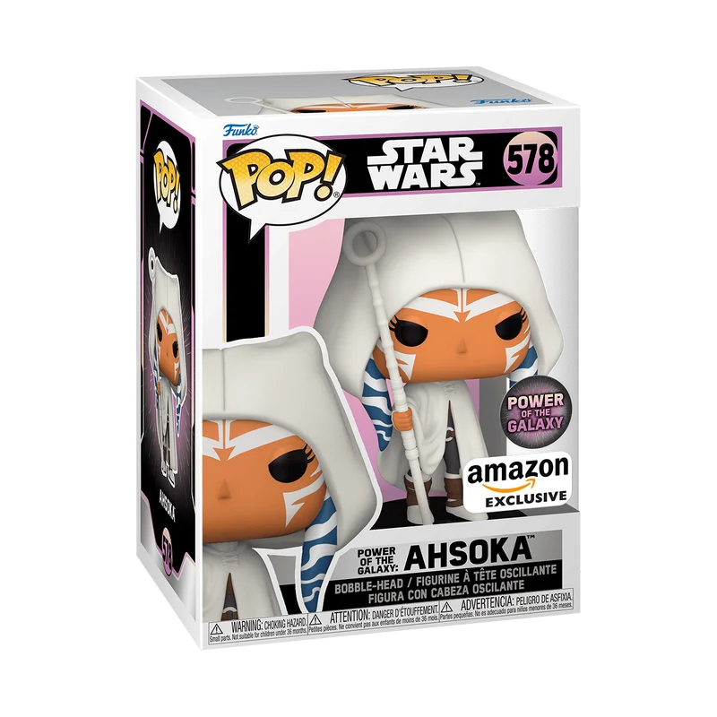 Power of the Galaxy Ahsoka #578 Funko Pop from Star Wars