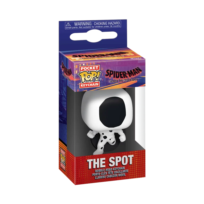 The Spot Funko Pop from Spider-Man Across the Spiderverse