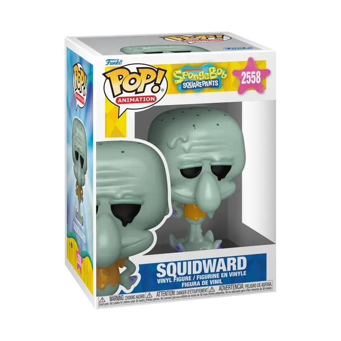 Squidward #2558 Funko Pop from Spongebob Squarepants