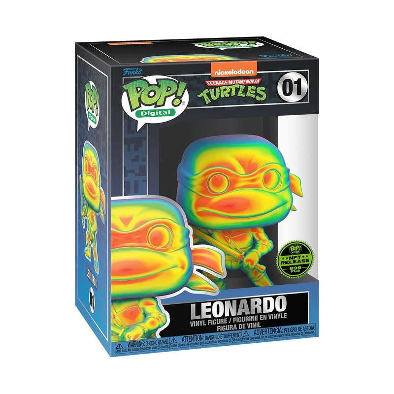Leonardo #01 Funko Pop from Teenage Mutant Ninja Turtles