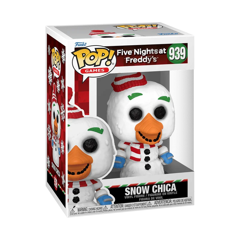 Snow Chica #939 Funko Pop from Five Nights at Freddy's