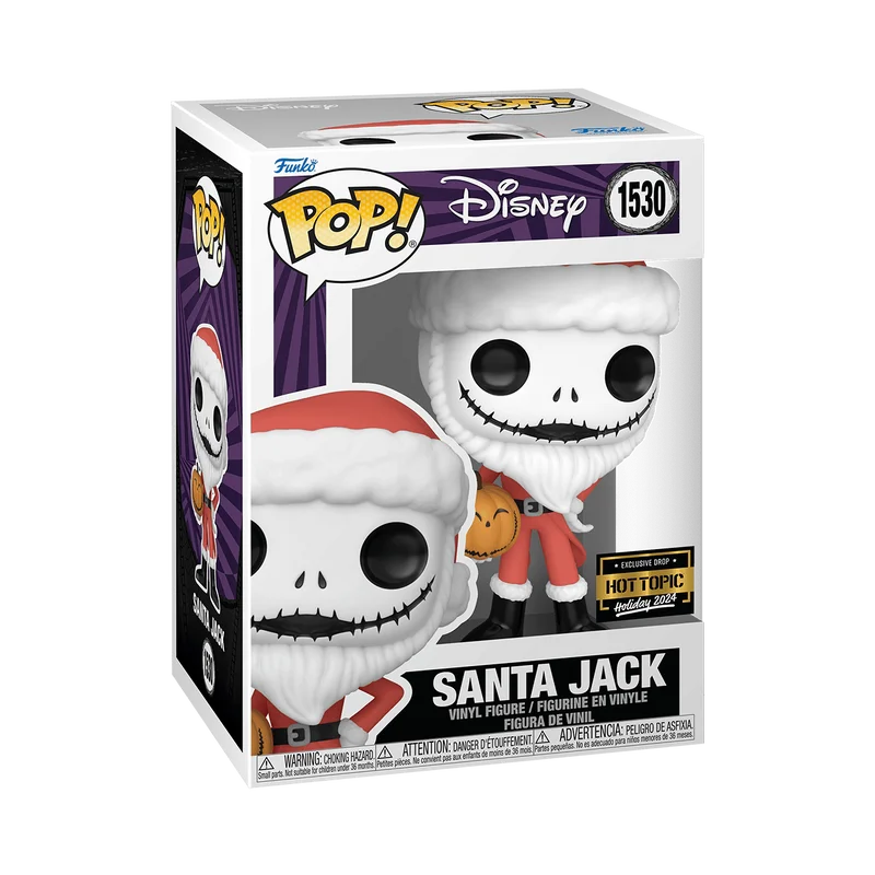 Santa Jack #1530 Funko Pop from Disney