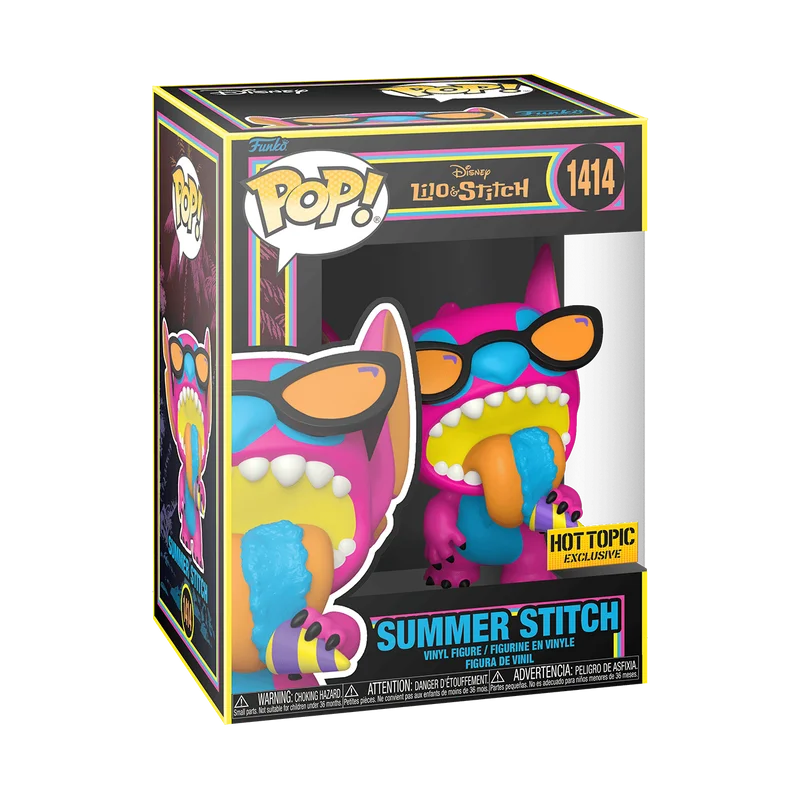 Summer Stitch #1414 Funko Pop from Lilo & Stitch
