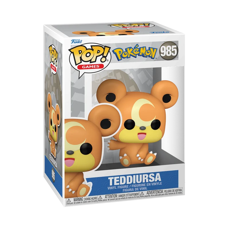 Teddiursa #985 Funko Pop from Pokémon