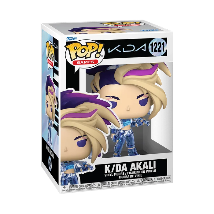 K/DA Akali #1221 Funko Pop from League of Legends