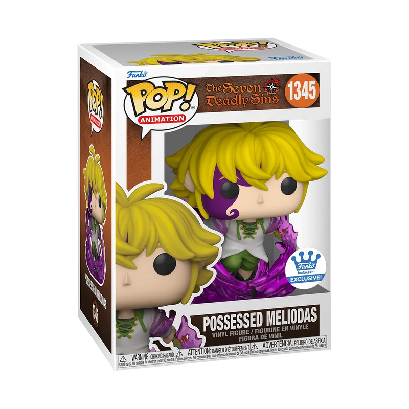 Possessed Meliodas #1345 Funko Pop from The Seven Deadly Sins