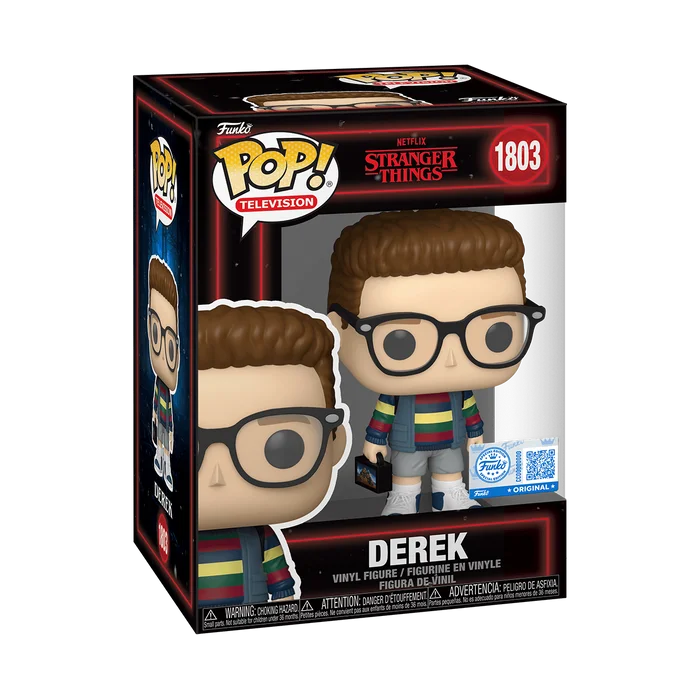 Derek #1803 Funko Pop from Stranger Things