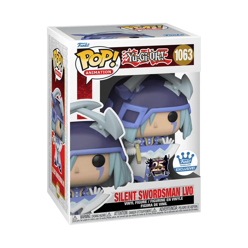 Silent Swordsman LV0 #1063 Funko Pop from Yu-Gi-Oh!