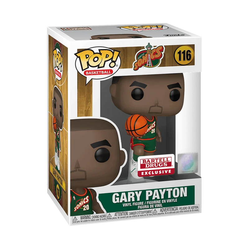 Gary Payton #116 Funko Pop from Seattle Sonics