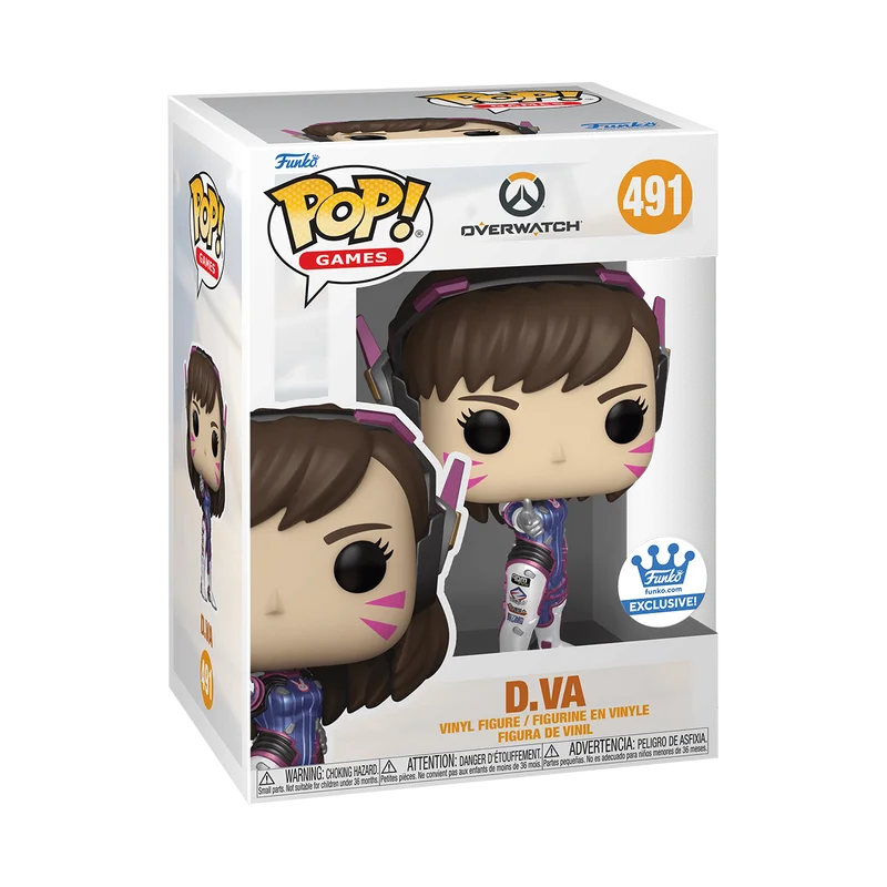 D.Va #491 Funko Pop from Overwatch