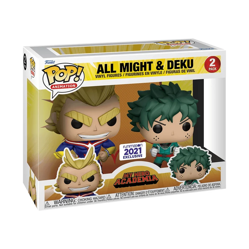 All Might & Deku #2 PACK Funko Pop from My Hero Academia
