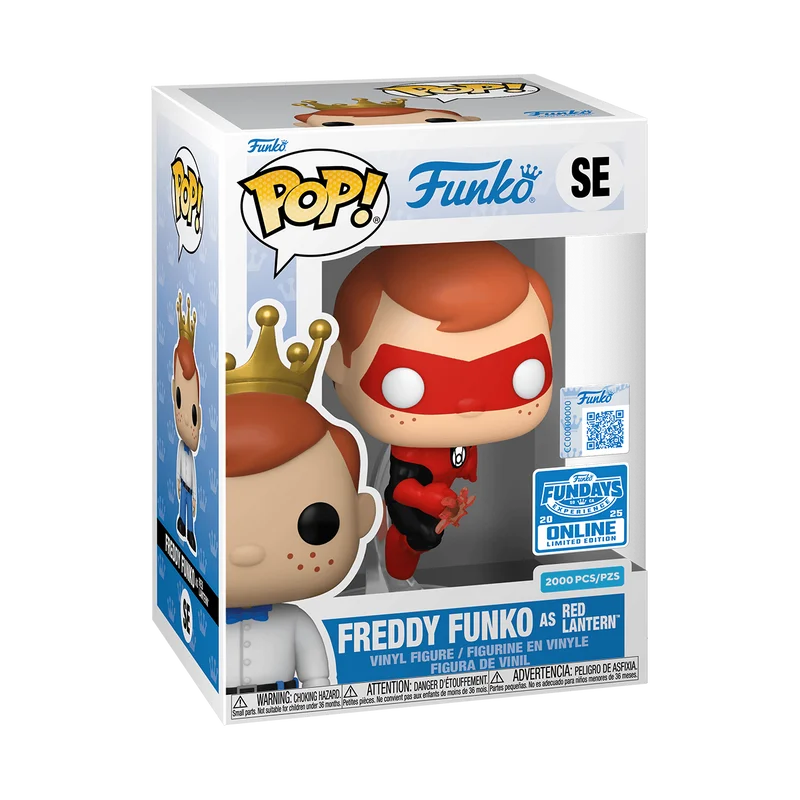 Freddy Funko as Red Lantern #SE Funko Pop from Funko