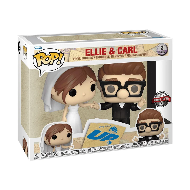Ellie & Carl #2 PACK Funko Pop from Up