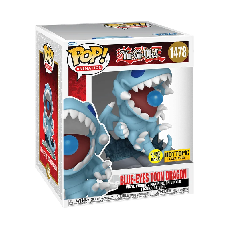 Blue-Eyes Toon Dragon #1478 Funko Pop from Yu-Gi-Oh!