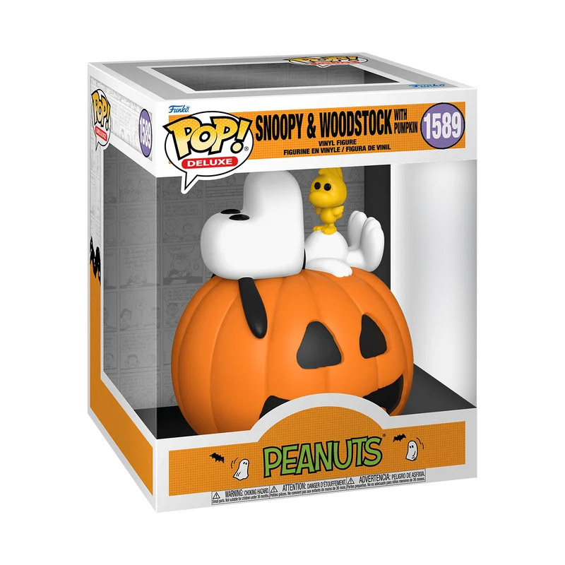 Snoopy & Woodstock with Pumpkin #1589 Funko Pop from Peanuts