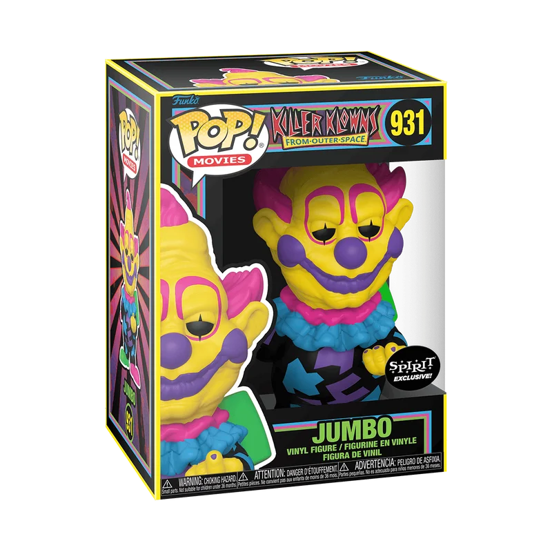 Jumbo #931 Funko Pop from Killer Klowns from Outer Space