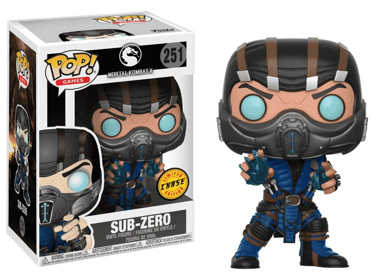 Sub-Zero #251 Funko Pop from Mortal Kombat