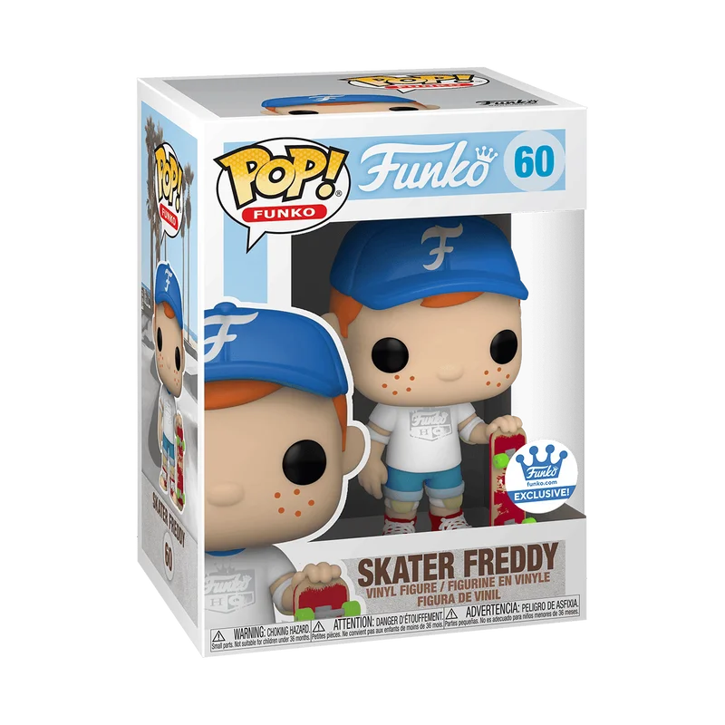 Skater Freddy #60 Funko Pop from Freddy Funko