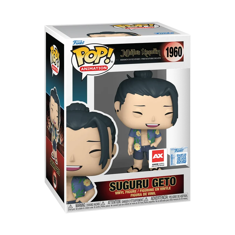 Suguru Geto #1960 Funko Pop from Jujutsu Kaisen