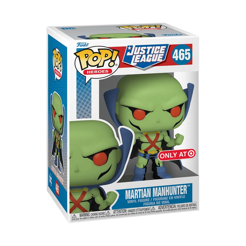 Martian Manhunter #465 Funko Pop from DC Comics