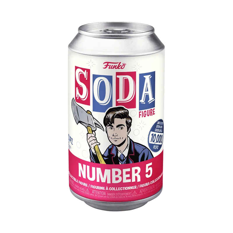 Number 5 Funko Pop from The Umbrella Academy