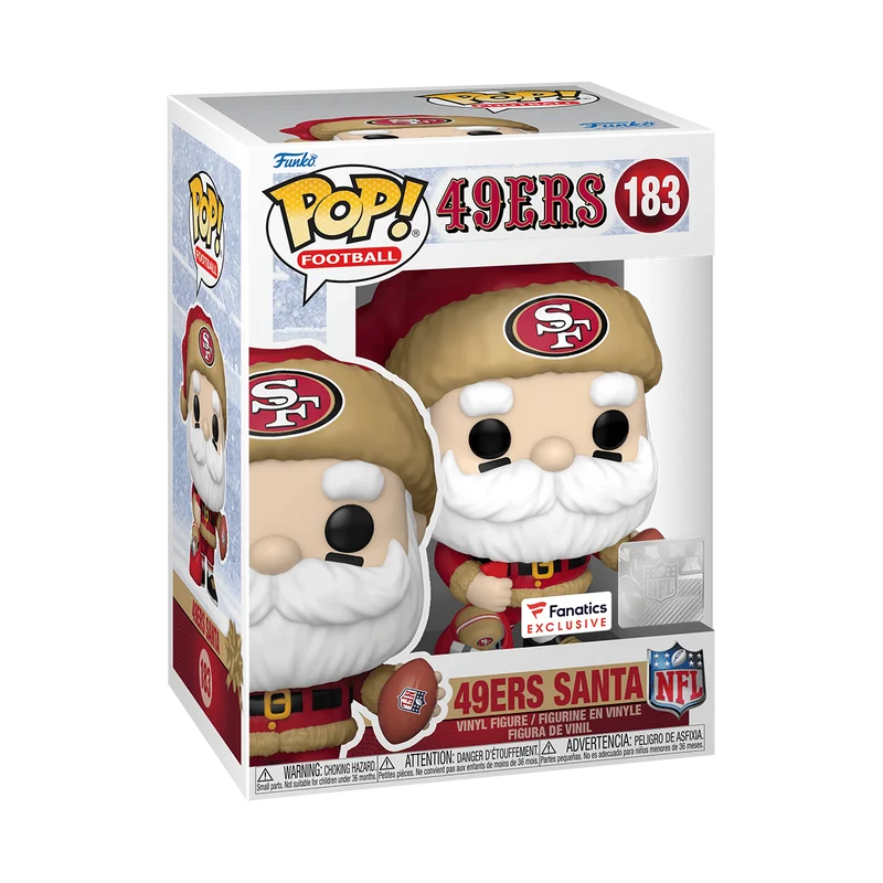 49ers Santa #183 Funko Pop from 49Ers